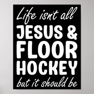 Boden-Hockey für Männer oder Frauen Ich liebe Bode Poster