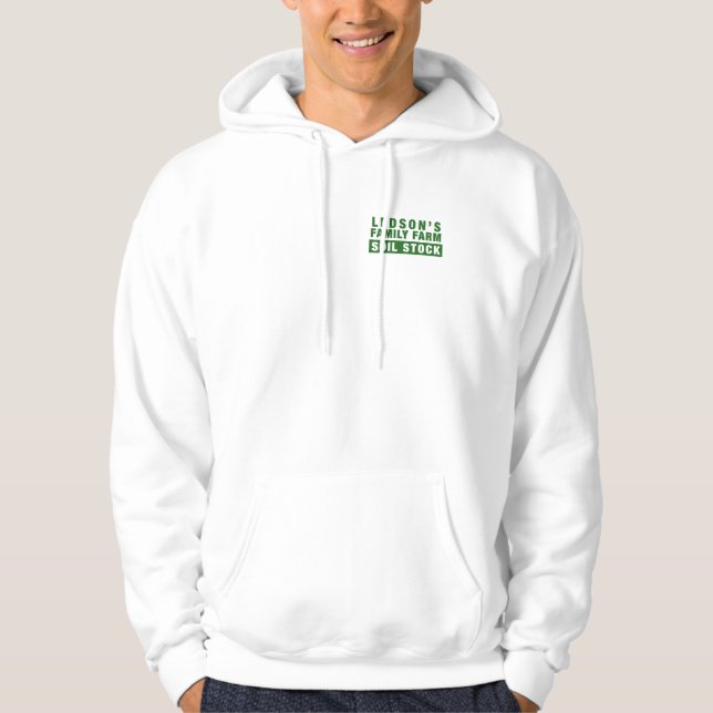 Boden-Vorrat - Ledsons BauernhofHoodie Hoodie (Vorderseite)
