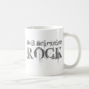 Boden-Wissenschaftler-Felsen Tasse
