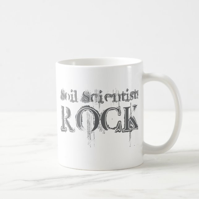 Boden-Wissenschaftler-Felsen Tasse (Rechts)