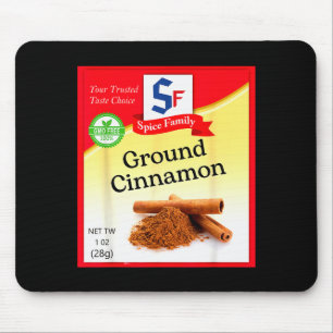 Boden Zimt Gewürz Feiertag Sce Gruppe Kostüm Mousepad