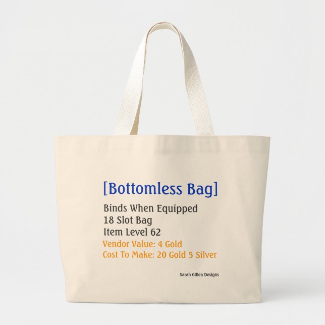 Bodenlose Tasche (Vorne)