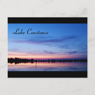 Bodensee bei Sunset - Postkarte