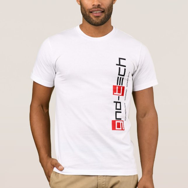 Bodenweißes Seitenlogo T-Shirt (Vorderseite)