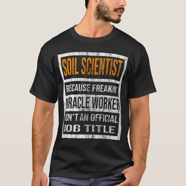 Bodenwissenschaftler, weil das Erfrieren von Wunde T-Shirt (Vorderseite)