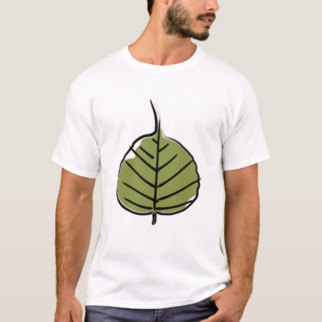 Bodhi Blatt 04 T-Shirt (Vorderseite)