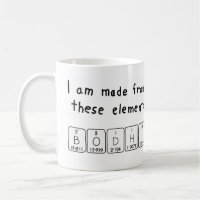 Bodhi Namen-Tasse periodischer Tabelle