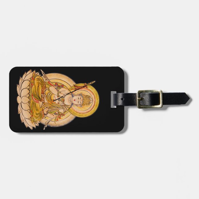 Bodhisattva-Fine-Art Gepäckanhänger (Vorderseite horizontal)
