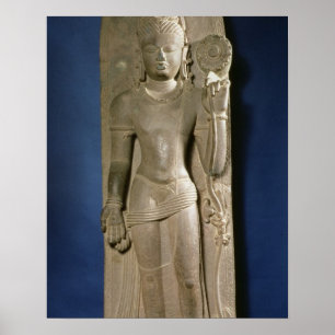 Bodhisattva Padmapani, Nalanda, Bihar, Pala Dynast Poster