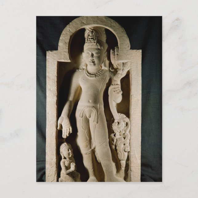Bodhisattva Padmapani, Sarnath Postkarte (Vorderseite)