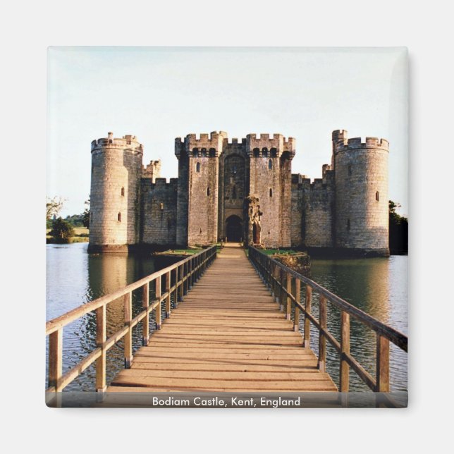 Bodiam Castle, Kent, England Magnet (Vorne)