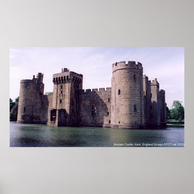 Bodiam Castle Poster (Vorne)