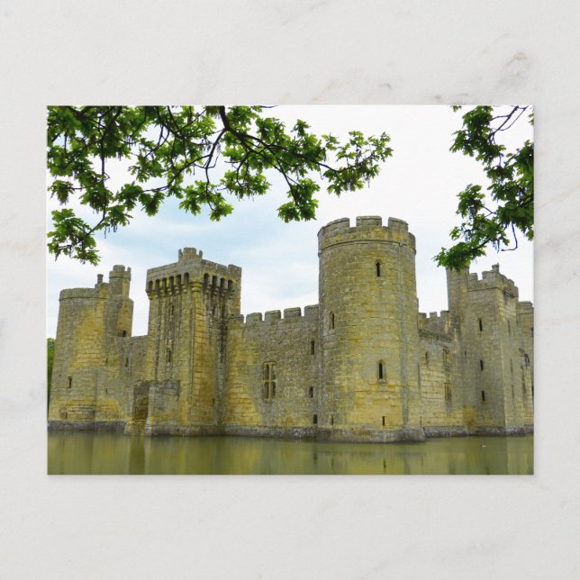 Bodiam Castle Postkarte (Vorderseite)