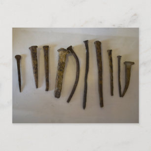 Bodie Antique RR Spikes Postkarte