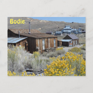 Bodie, CA Postkarte