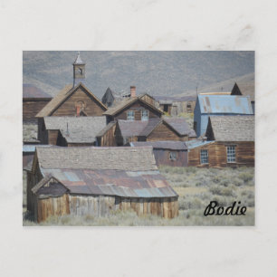 Bodie, CA Postkarte