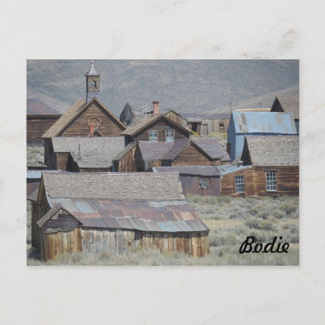 Bodie, CA Postkarte (Vorderseite)