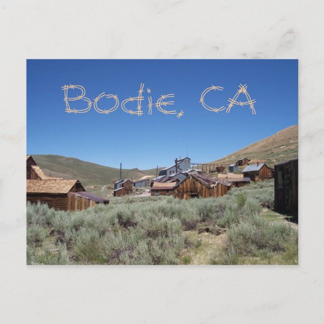 Bodie California Postcard Postkarte (Vorderseite)