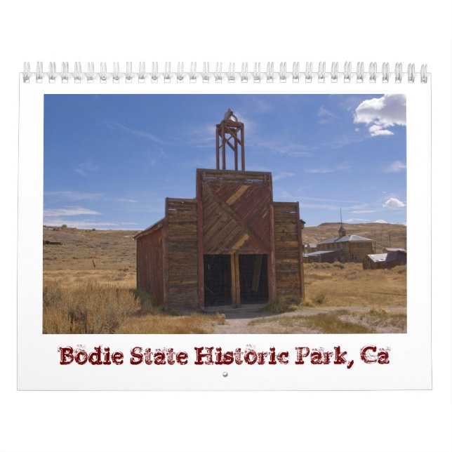 Bodie Ghost Town Calendar Kalender (Titelbild)