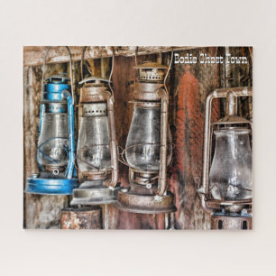Bodie Ghost Town Hanging Lanterns Puzzle