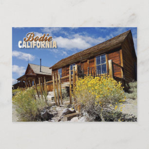 Bodie Ghost Town, Kalifornien Postkarte