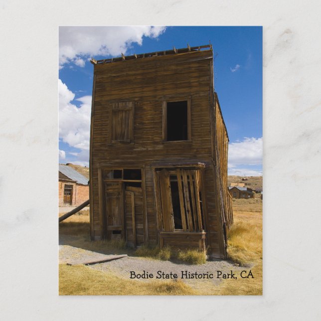 Bodie Hotel Main Street Postkarte (Vorderseite)