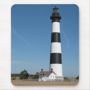 Bodie-Insel-Leuchtturm-äußere Banken NC Mousepad