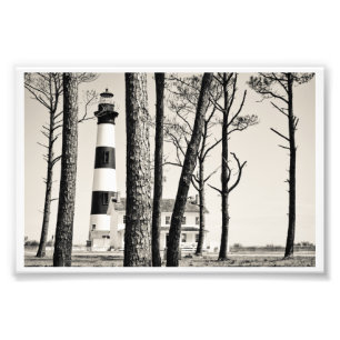 Bodie Island Leuchtturm. Fotodruck