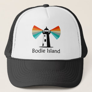 Bodie Island Leuchtturm North Carolina Regenbogen Truckerkappe