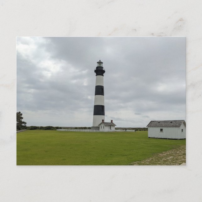 Bodie Island Leuchtturm Postkarte (Vorderseite)