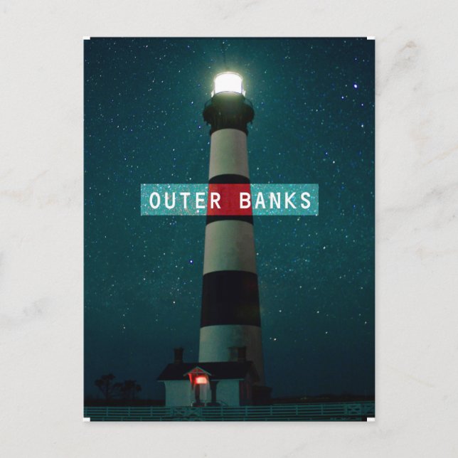 Bodie Island Light. Postkarte (Vorderseite)