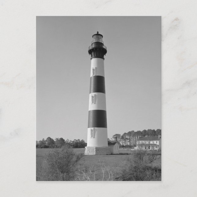 Bodie Island Light Station Postkarte (Vorderseite)