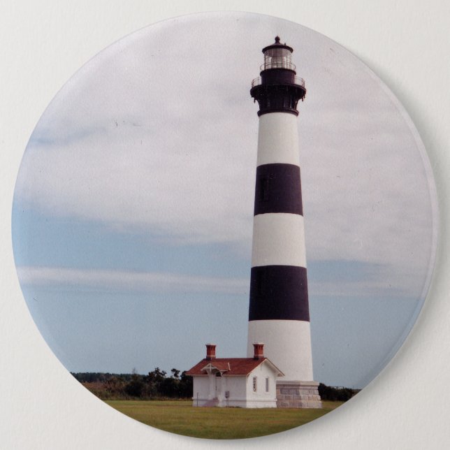 Bodie Island Lighthouse Button (Vorderseite)