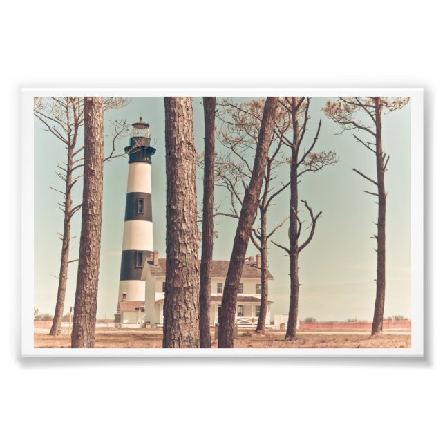 Bodie Island Lighthouse. Fotodruck (Vorne)