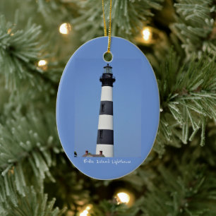 Bodie Island Lighthouse  Keramik Ornament
