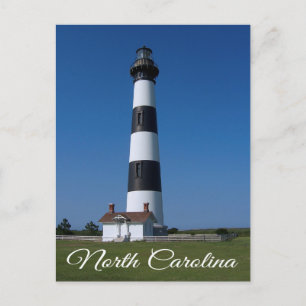 Bodie Island Lighthouse, Nags Head North Carolina Postkarte