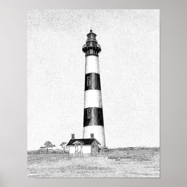 Bodie Island Lighthouse Poster (Vorne)