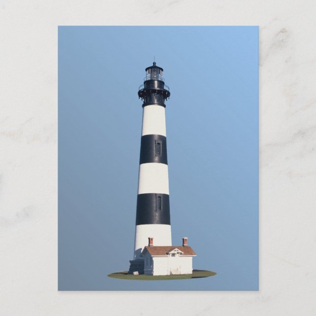 Bodie Island Lighthouse Postkarte (Vorderseite)