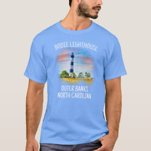 Bodie Leuchtturm Outer Banks North Carolina T-Shirt