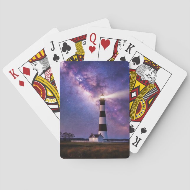 Bodie Leuchtturm — Outer Banks Spielkarten (Rückseite)