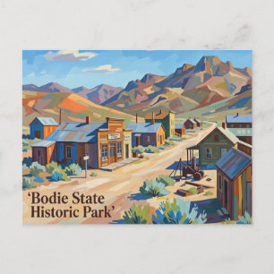 Bodie State Historic Park Kalifornien Postkarte