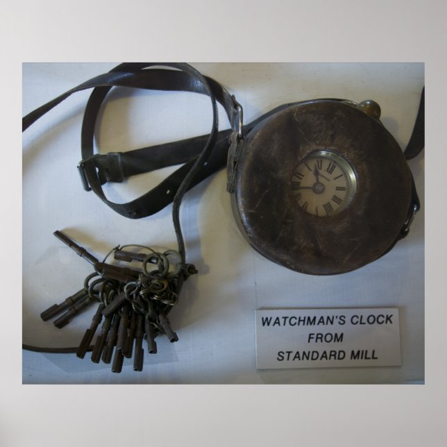 Bodie Watchmans Uhr und Schlüssel Poster (Vorne)