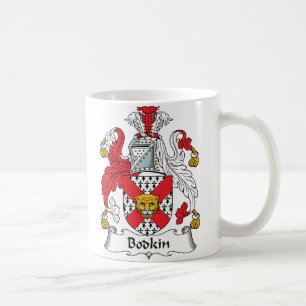 Bodkin-Familienwappen Kaffeetasse