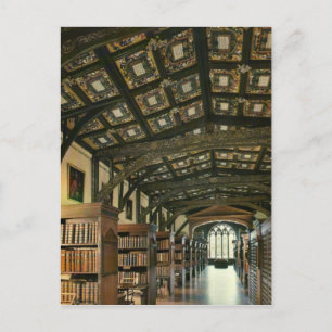 Bodlein Library, Oxford University, England Postkarte