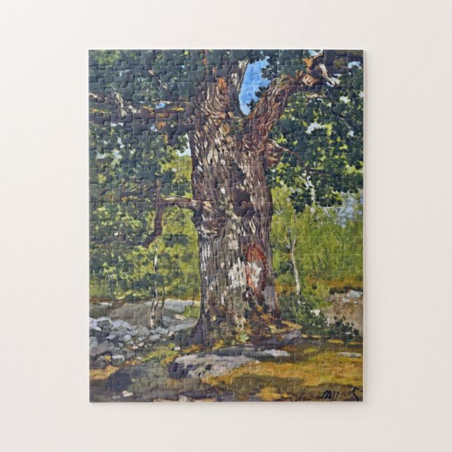 Bodmer Oak Monet Schöne Kunst Puzzle (Vertikal)