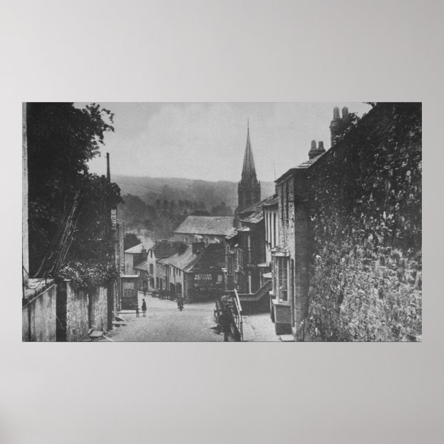 Bodmin Hill, Lostwithiel, Cornwall Poster (Vorne)