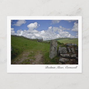 Bodmin Moor, Cornwall Postcard Postkarte