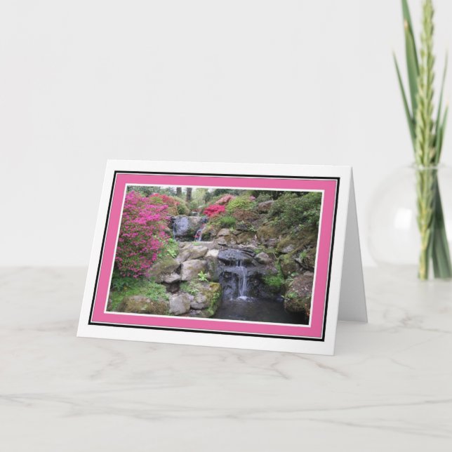 Bodnant Gardens Grußkarten Karte (Vorderseite)