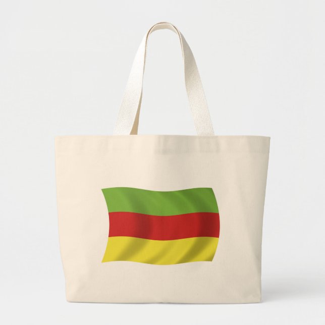 Bodos People Flag Totbeutel Jumbo Stoffbeutel (Vorne)