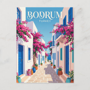 Bodrum Altstadt Gasse Türkei Postkarte